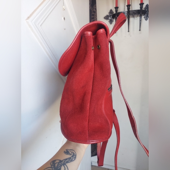 Vintage Coach Red Berkley Convertible Backpack 9016 ❤️🥀 - Picture 3 of 16